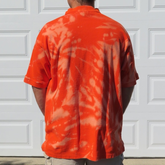 Reebok Chicago Bears Spiral Bleach Polo sz 3X - Picture 3 of 3